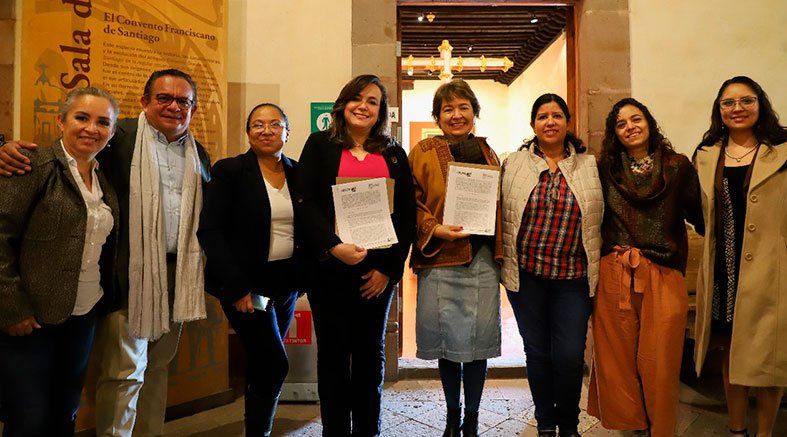 Firman convenio de colaboración UAQ e INAH 4 INAH 2