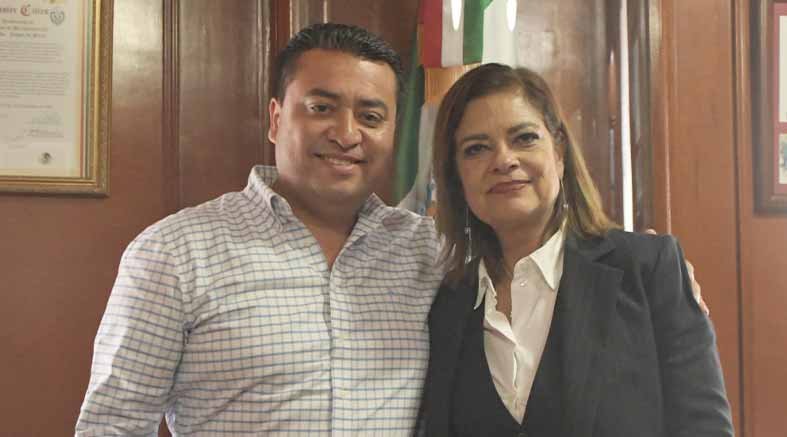 Rubén Hernández, se reunio con Sonia Carrillo Rosillo titular de CEI 4 Sonia Carrillo