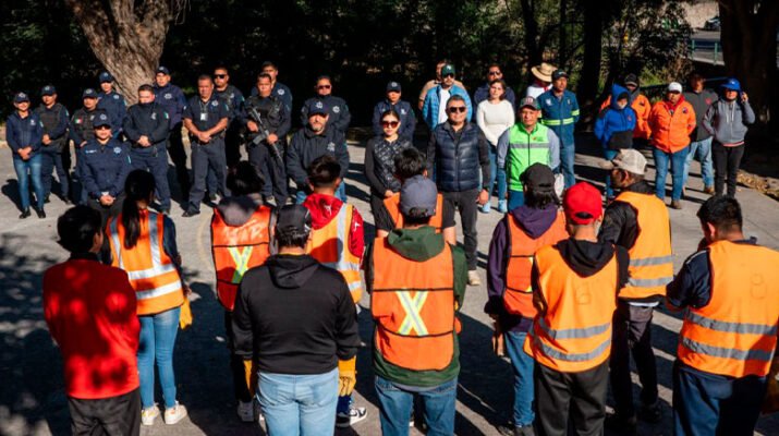 Infractores realizan trabajos a favor de la comunidad en la Ribera del Río 1 Infractores realizan