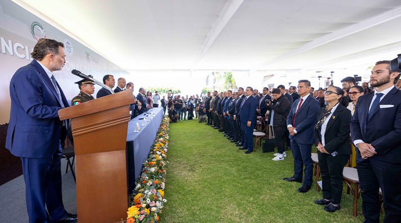 Inaugura Mauricio Kuri 1a Sesión Ordinaria de la CNPJZO 3 Inaugura Mauricio