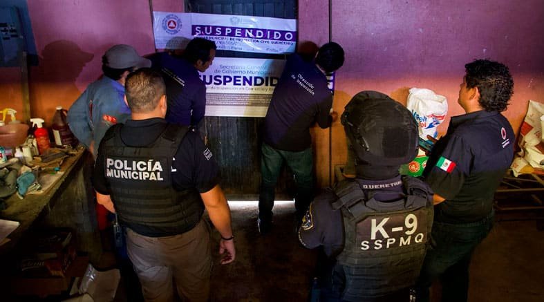 Clausuran lugar en Buenavista donde realizaban peleas de gallos 3 Clausuran lugar