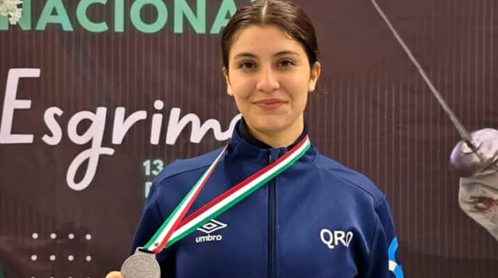 Esgrimista queretana se une al equipo para los Juegos Panamericanos 5 Esgrimista
