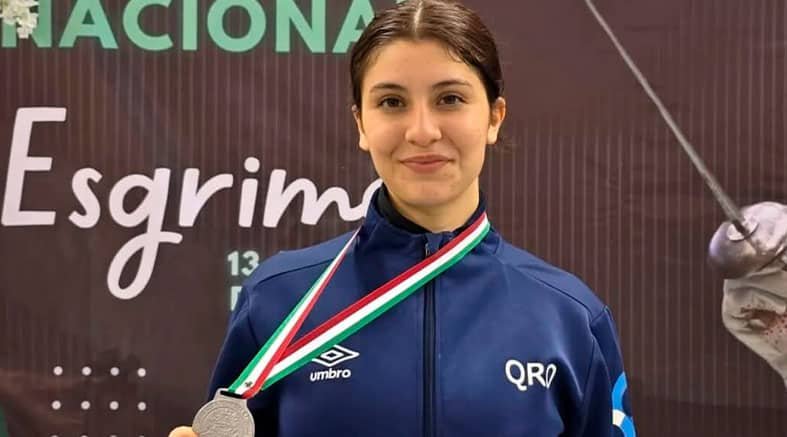Esgrimista queretana se une al equipo para los Juegos Panamericanos 3 Esgrimista