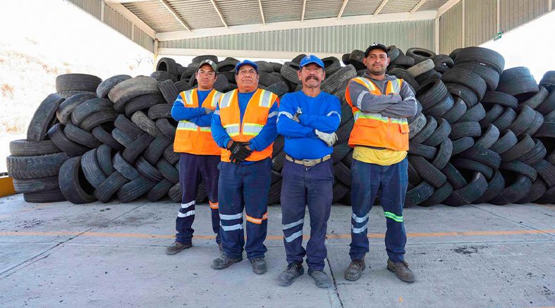 Recibe reconocimiento Corregidora por recolección de 700 toneladas de llantas usadas 2 recolección