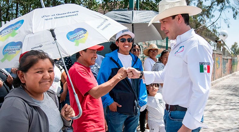 Rodrigo Monsalvo entrega planta tratadora de agua en San Rafael 2 tratadora