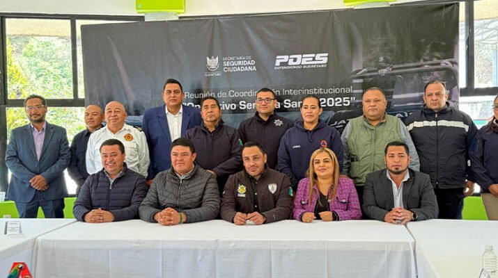 Arroyo Seco Presente en la Reunión Del Operativo Semana Santa 2025 11 Santa 2025