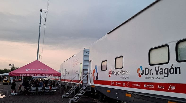 Llegó a Colón "El Tren de la Salud" 2 Llegó a