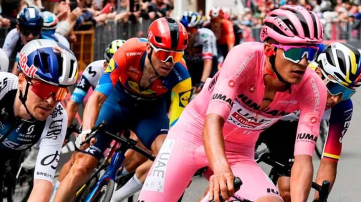 Del Toro sigue líder en el Giro de Italia; aumenta su ventaja sobre Ayuso 3 el Giro
