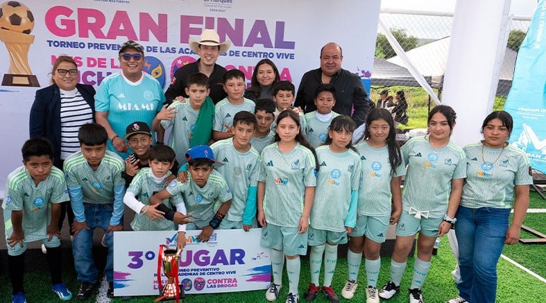 Más de 1000 jóvenes participan en el Torneo Centro Vive 2 1000 jóvenes