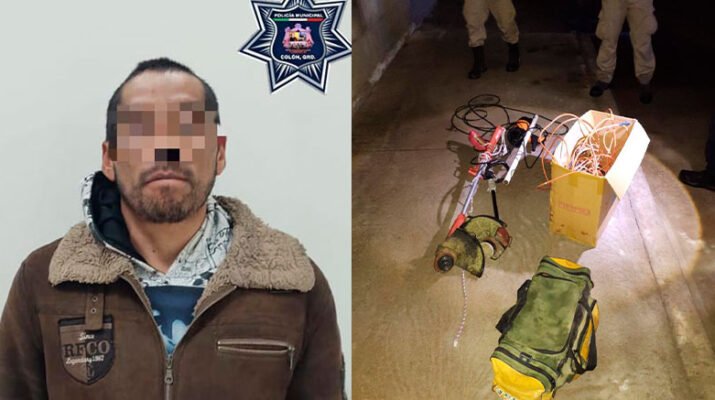 Detenido por Robo en Flagrancia en la Universidad de Arkansas 1 en Flagrancia