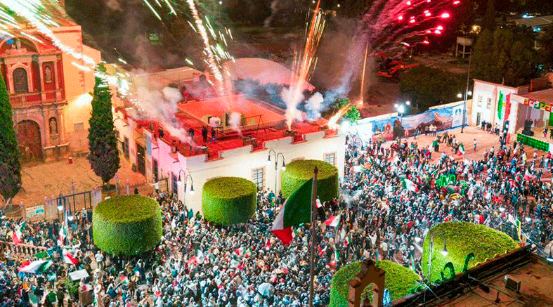 Monsalvo encabeza el Grito de Independencia en El Marqués 3 Grito de