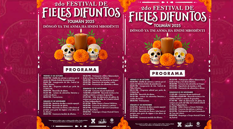 Tolimán celebra 2.º Festival de Fieles Difuntos 3 Fieles Difuntos