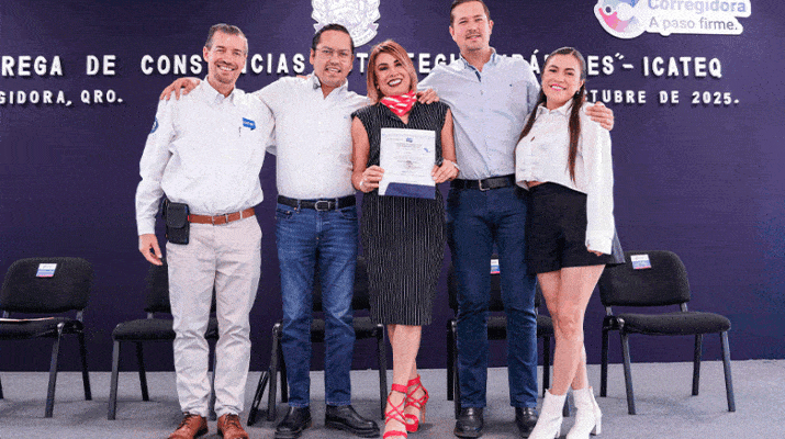 Chepe Guerrero entrega constancias de capacitación ICATEQ en Corregidora 1 capacitación ICATEQ