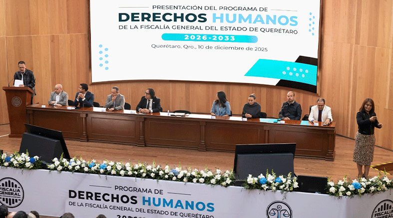 Querétaro, Referente Nacional con el 1er Programa de Derechos Humanos de su Fiscalía 2 1er Programa