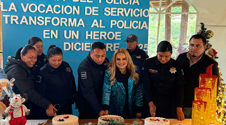 Festejan el Día del Policía en Pinal 3 Festejan el