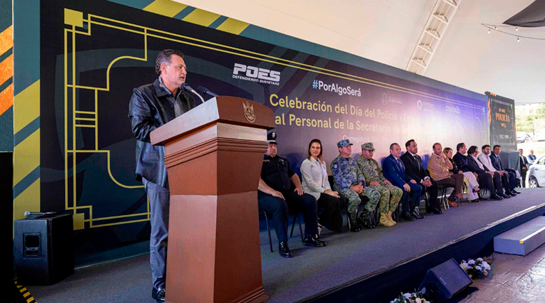 La mejor policía del país está en Querétaro: MKG 2 policía del