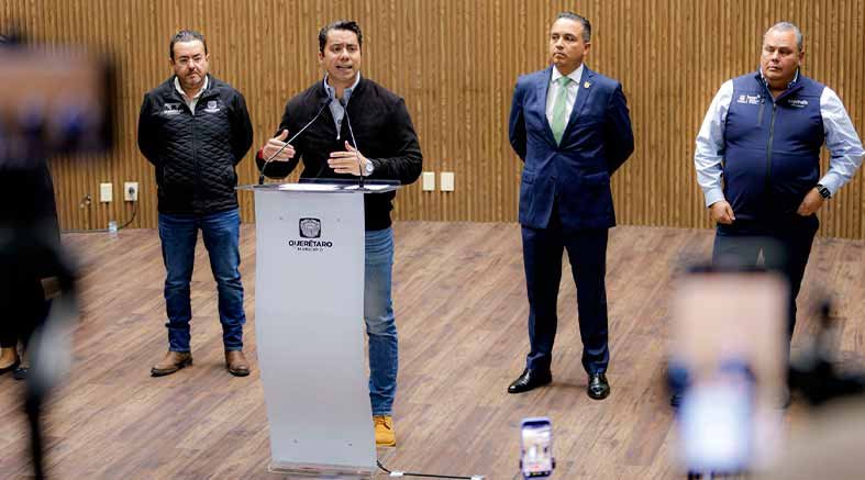 Operativo vial por Tren México–Querétaro 2 Operativo vial