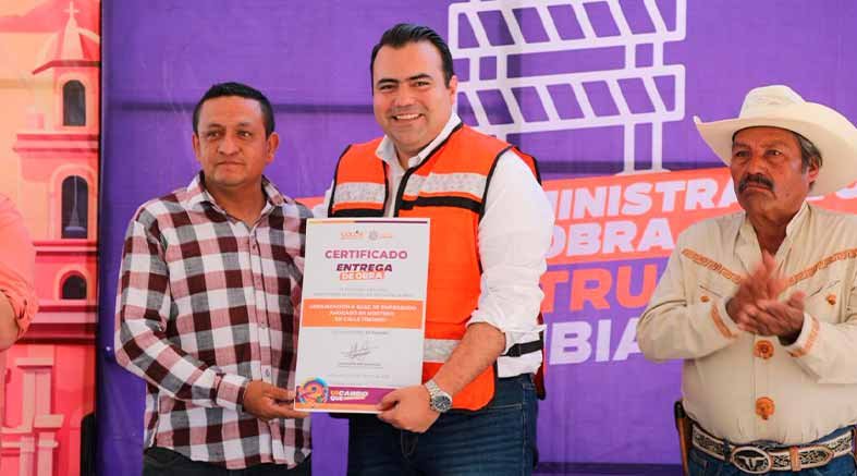 Inauguran obra integral en El Saucillo