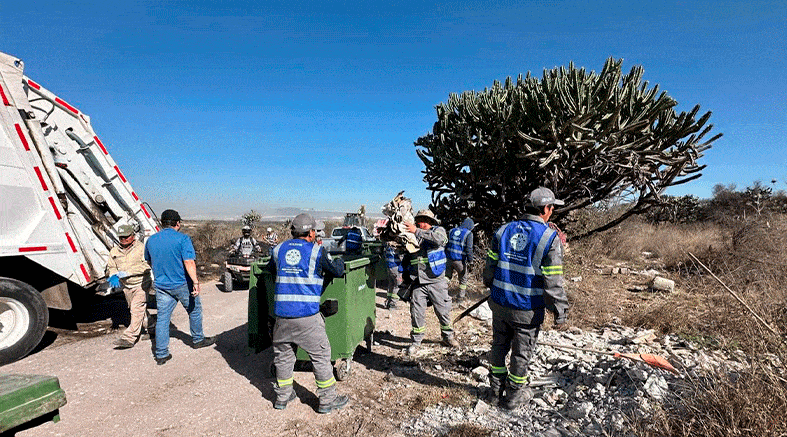 Limpieza integral en La Providencia 2 La Providencia