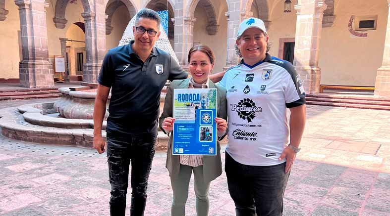 Rodada ciclista entre viñedos a beneficio de Gallos Smiling 2 Rodada ciclista