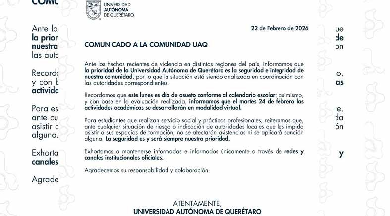 UAQ anuncia