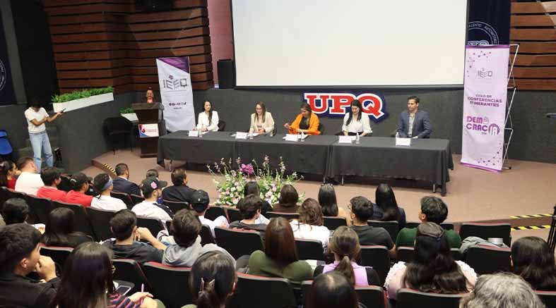 IEEQ inicia ciclo "Democracia con IA" 2 con IA