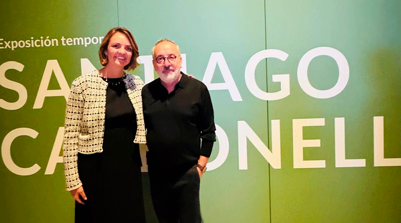 López Birlain inaugura exposición de Carbonell 2 Carbonell