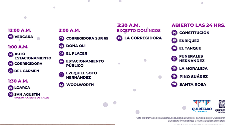 Estacionamientos con horario extendido en Querétaro 2 Estacionamientos