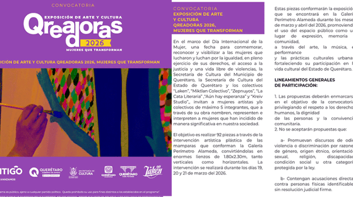 Lanzan convocatoria Qreadoras 2026 1 Qreadoras 2026