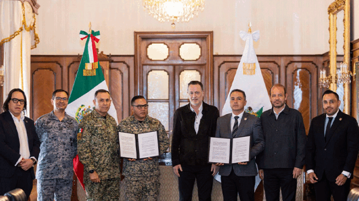 Kuri atestigua acuerdo con SEDENA 1 Kuri atestigua