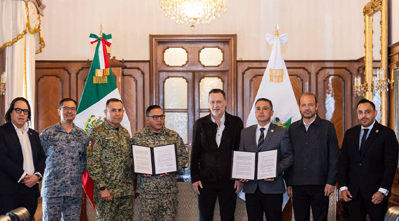 Kuri atestigua acuerdo con SEDENA 4 Kuri atestigua