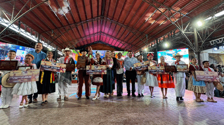 Premian a categorías infantiles en Pinal de Amoles 1 infantiles