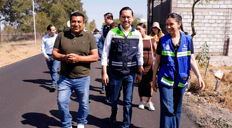 Chepe Guerrero supervisa rehabilitación del Camino a San Rafael 2 supervisa rehabilitación