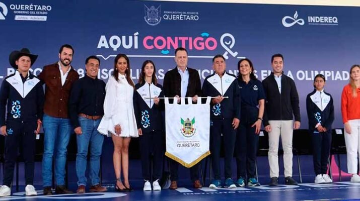 Abandera Gobernador a delegación queretana rumbo a la Olimpiada Nacional CONADE 2026 29 Abandera Gobernador