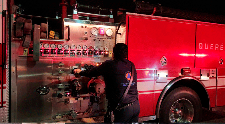 Controlan incendio en Cerro Colorado 2 Controlan incendio