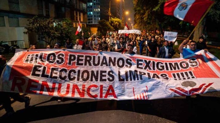 Estalla la tensión en elecciones de Perú 1 Estalla