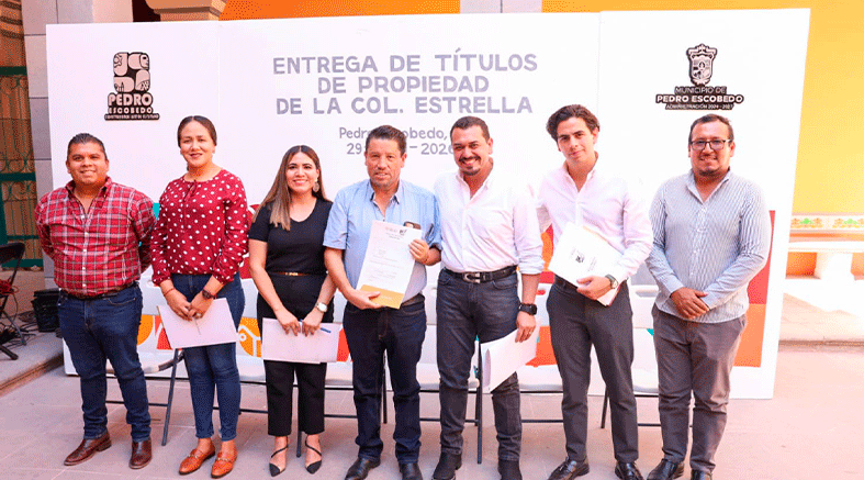 entrega títulos