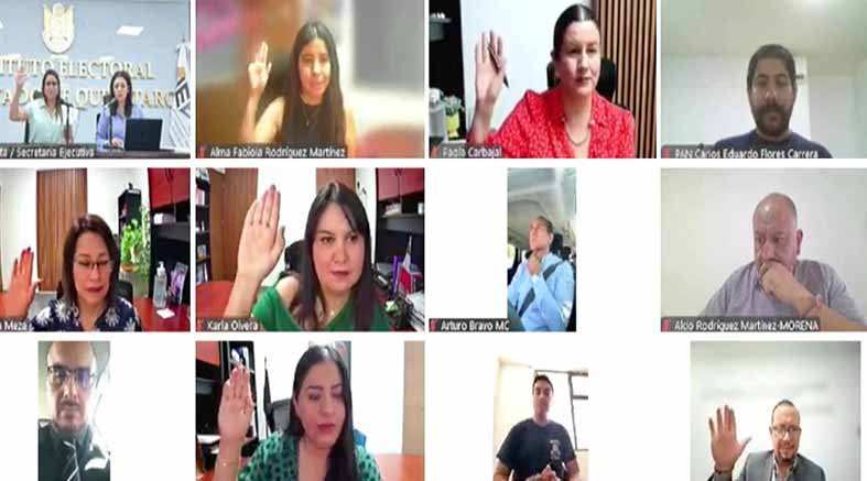 IEEQ Aprueba Comisiones Transitorias para Proceso Electoral Local 2 Comisiones Transitorias