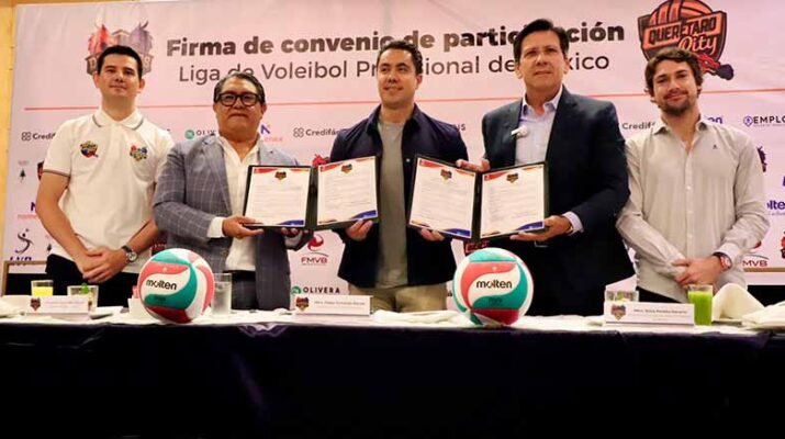 Querétaro se suma a la Liga de Voleibol Profesional de México con Dragones de Querétaro 1 Dragones