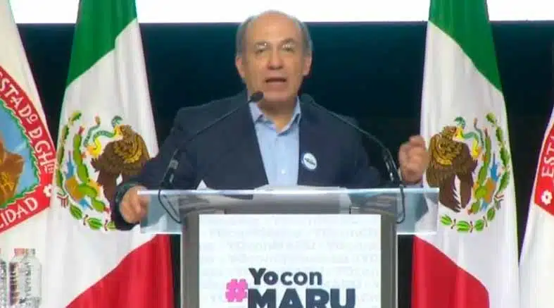 Más Maru Campos y Menos Rocha Moya: Calderón