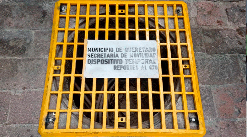 Rejillas temporales para reforzar la seguridad vial 4 Rejillas
