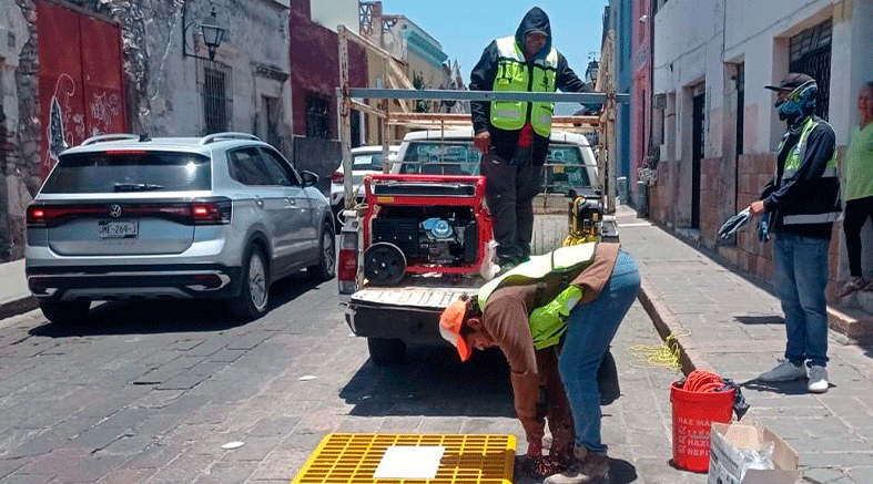 Rejillas temporales para reforzar la seguridad vial 2 Rejillas