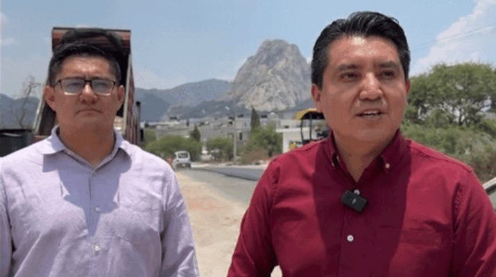 Inicio de reencarpetamiento carretera Tunas Blancas–Bernal. 1 Tunas Blancas