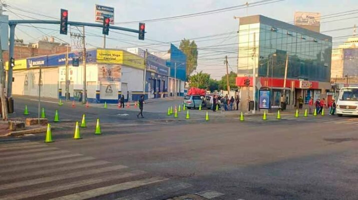 Municipio de Querétaro implementa pilotaje vial en Zaragoza y Ezequiel Montes 1 implementa pilotaje