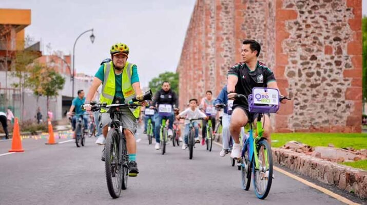 Más de mil 600 personas disfrutaron la Vía Recreativa Los Arcos 1 600 persona