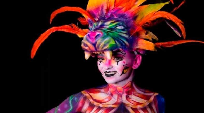 Querétaro sede del Body Painting Art 2 Body Painting
