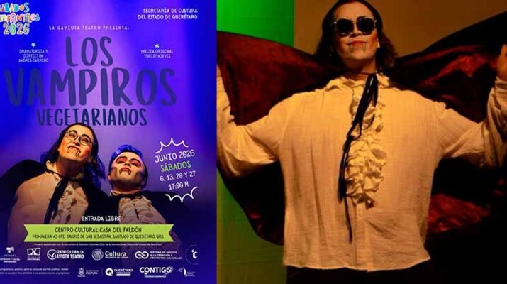 Presentan "Los vampiros vegetarianos" en Casa del Faldón 1 Los vampiros