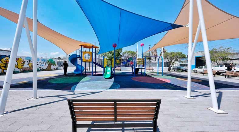 Felifer Macías entrega Parque Unidad Nacional 2 Parque Unidad