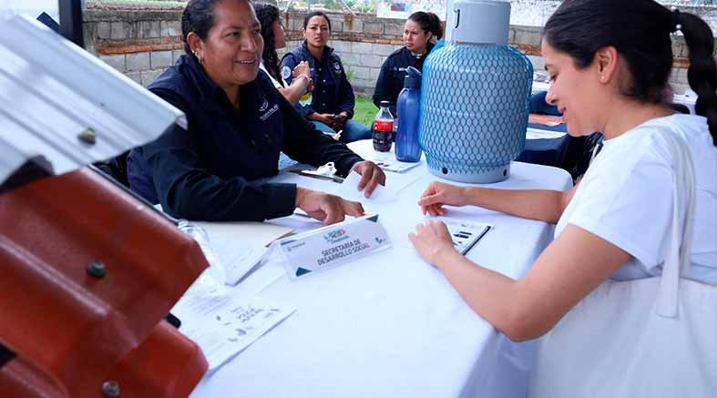 Llevan jornada de trabajo y cercanía a Salto de Vaquerías 2 Vaquerías
