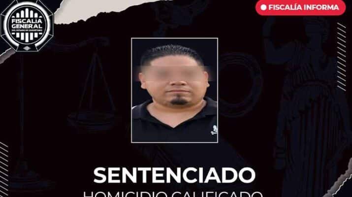 Sentencian a 35 años de prisión a homicida de Mompaní 1 homicida